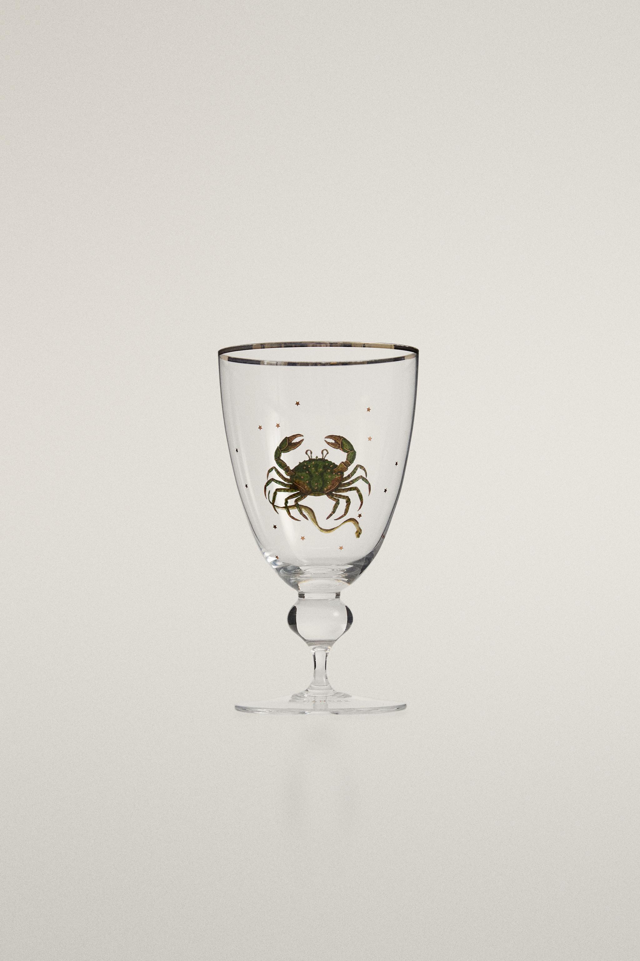 CANCER ZODIAC GLASS | MARISA BERENSON